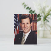 Rick Santorum Briefkaart (Staand voorkant)