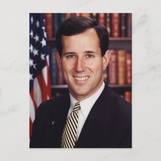 Rick Santorum Briefkaart (Voorkant)