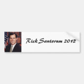 Rick Santorum Bumpersticker (Voorkant)