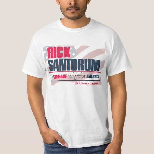 Rick Santorum T-shirt (Voorkant)