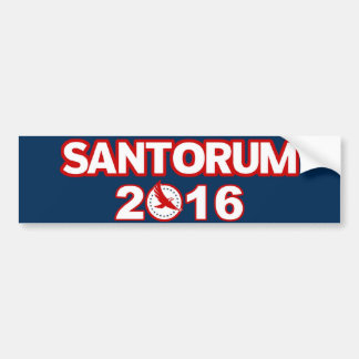 Rick Santorum voor de Bumpersticker President 2016