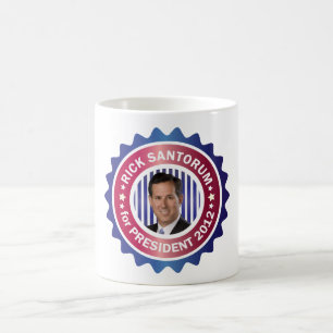 Rick Santorum voor President 2012 Koffiemok