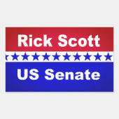Rick Scott 2018 Populaire politieke Stickers (Voorkant)