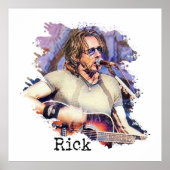 Rick Springfield in Concert Poster (Voorkant)