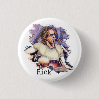 Rick Springfield in Concert Ronde Button 3,2 Cm