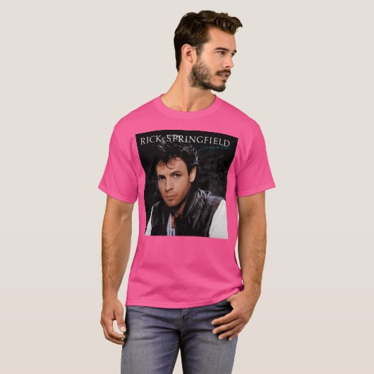 Rick Springfield woont in Oz T-shirt (Voorkant volledig)