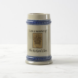 Rickard Clan Stein met wapenstilstand Bierpul