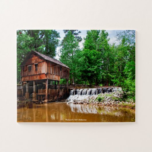 Rickard's Mill Alabama Legpuzzel (Horizontaal)