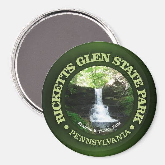 Ricketts Glen Magneet (Voorkant / Achterkant)