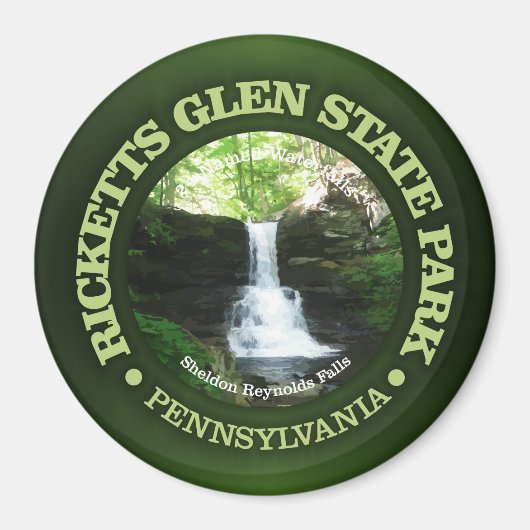 Ricketts Glen Magneet (Voorkant)