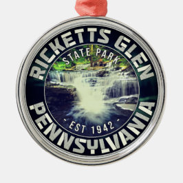 Ricketts Glen Pennsylvania -  Souvenirs Metalen Ornament