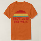 Ricketts Glen State Park PA T-shirt (Design voorkant)