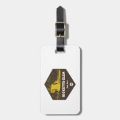 Ricketts Glen State Park Pennsylvania Bagagelabel (Voorkant verticaal)