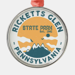 Ricketts Glen State Park Pennsylvania -  Metalen Ornament