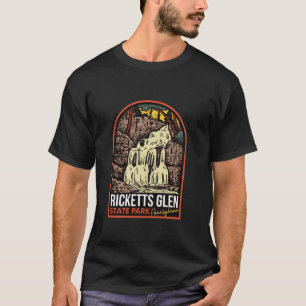 Ricketts Glen State Park Pennsylvania Vintage Long T-shirt