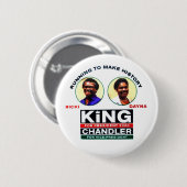 Ricki King for President 2020 Ronde Button 5,7 Cm (Voorkant /achterkant)