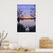 Rickmansworth Aquadrome Reisposter Poster (Keuken)