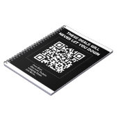 Rickroll QR-code Notitieboek (Linkerzijde)