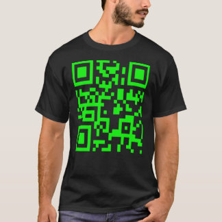 Rickroll qr-code t-shirt