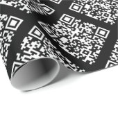 Rickroll Wrapping Paper in white Cadeaupapier (Rol Hoek)