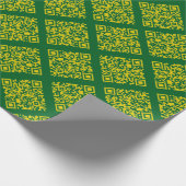 Rickroll Wrapping Paper in yellow Cadeaupapier (Hoek)