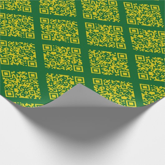 Rickroll Wrapping Paper in yellow Cadeaupapier (Hoek)