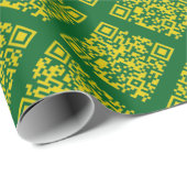 Rickroll Wrapping Paper in yellow Cadeaupapier (Rol Hoek)