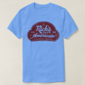 Ricks Cafe Americain T-shirt (Design voorkant)