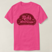 Ricks Cafe Americain T-shirt (Design voorkant)