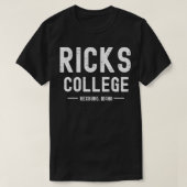 Ricks College Rexburg Idaho TS shirt (Design voorkant)