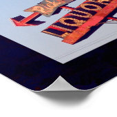  Ricks Liquor Sign Afdrukken op Grunge 10x8 Poster (Hoek)