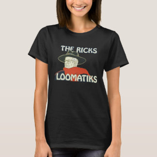 Ricks Loomatiks T-Shirt, Top of Hoodie