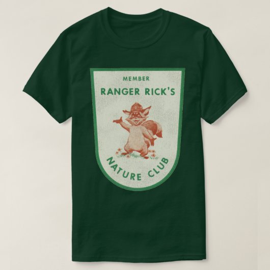 Ricks Natuur Club Lid T-shirt (Design voorkant)