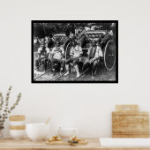 Rickshaw Boys Durban, South Africa 1897 Poster (Keuken)