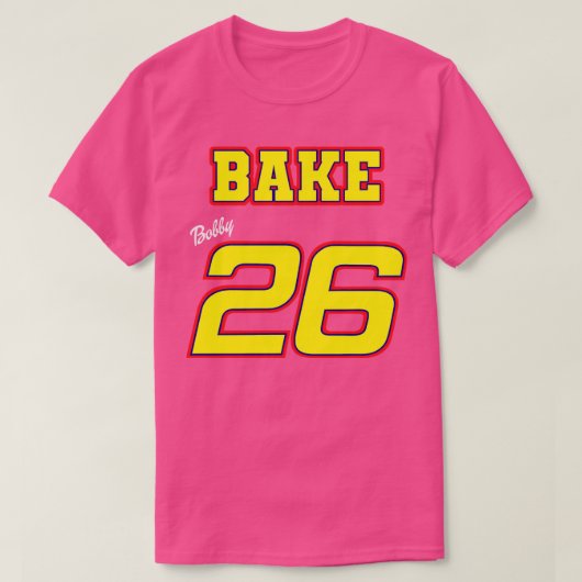 Ricky Bobby Cal Naughton Jr SHAKE EN BAKE T-shirt (Design voorkant)