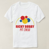 Ricky Bobby Pit Crew T-shirt (Design voorkant)