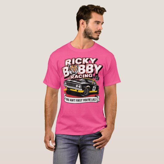 Ricky Bobby Racing (2) T-shirt (Voorkant volledig)