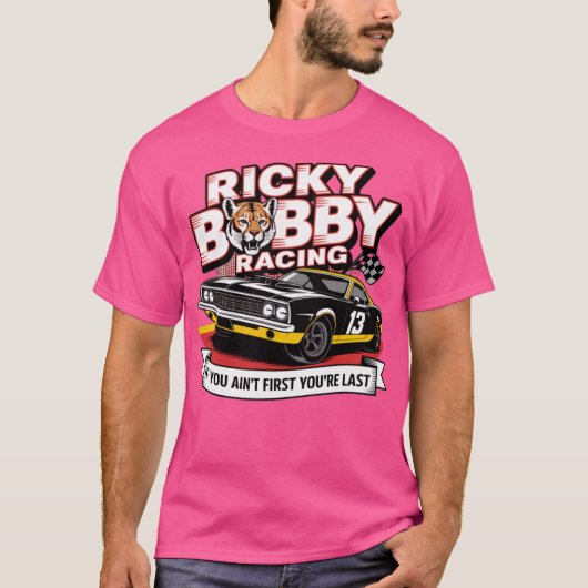 Ricky Bobby Racing (2) T-shirt (Voorkant)