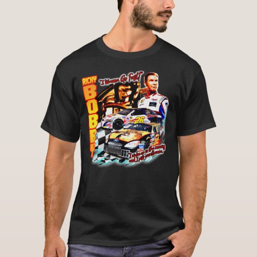 Ricky Bobby Racing Shirt Classic T-Shirt (Voorkant)