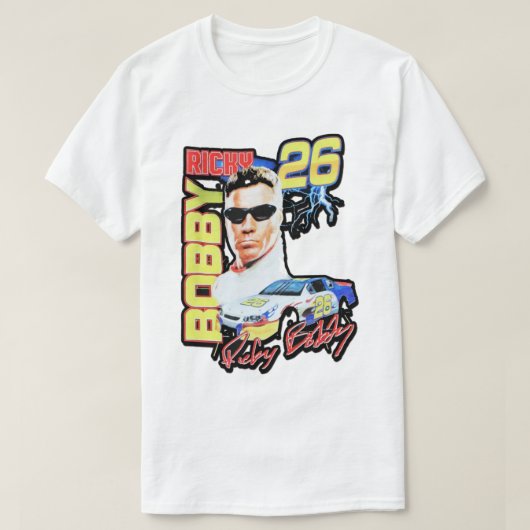 RICKY BOBBY  RACING T-SHIRT (Design voorkant)