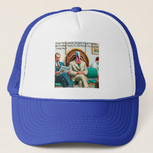 Ricky London Grappige Kalkoen Plastische Chirurgie Trucker Pet