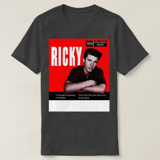 Ricky Nelson T-shirt (Design voorkant)