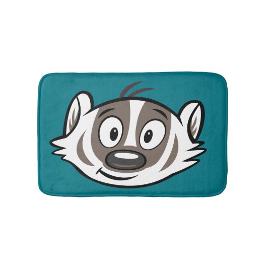 Ricky Raccoon | Boomer Badger Face Badmat (Voorkant)