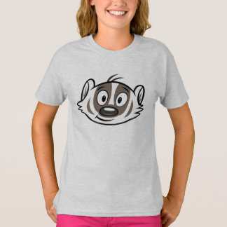 Ricky Raccoon | Boomer Badger Face T-shirt