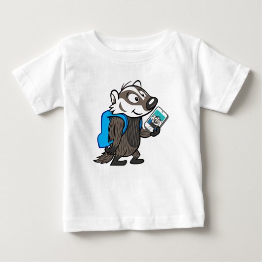 Ricky Raccoon | Boomer Badger Selfie (Voorkant)