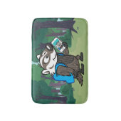 Ricky Raccoon | Boomer Badger Selfie Badmat (Voorkant Verticaal)