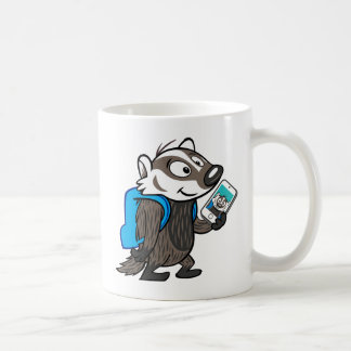 Ricky Raccoon | Boomer Badger Selfie Koffiemok