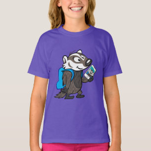 Ricky Raccoon   Boomer Badger Selfie T-shirt