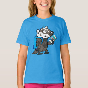 Ricky Raccoon   Boomer Badger Selfie T-shirt