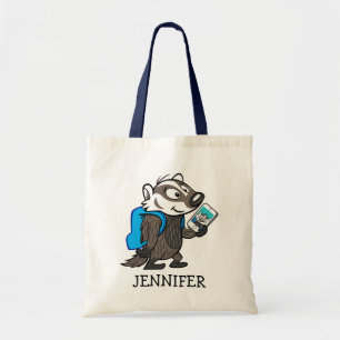 Ricky Raccoon Boomer Badger Selfie Tote Bag